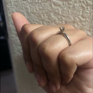 Engagement Promise Ring